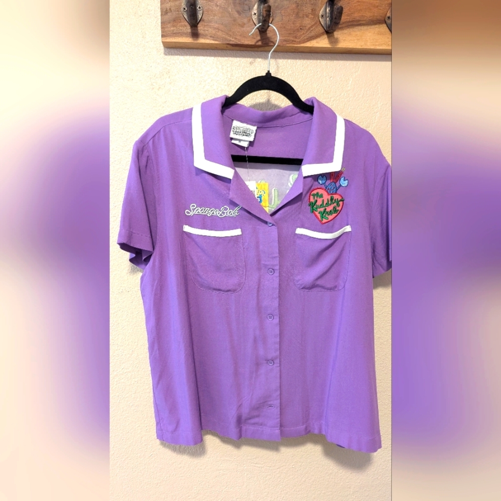 Sponge Bob bowling shirt